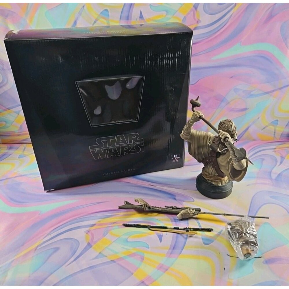 Star Wars Gentle Giant Tusken Raider Deluxe Collectible Bust /5000 2008